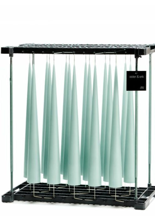 Jade Stone Cone Candle - Ester & Erik