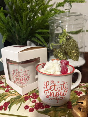 Whipped Hot Chocolate Dessert Candles