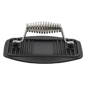 Cast Iron Grill Press - Pre-Seasoned