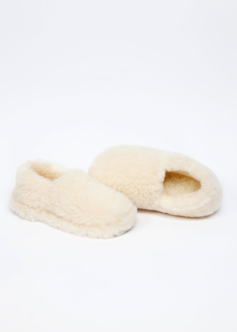 Natural Wool - Sheep by the Sea Slippers