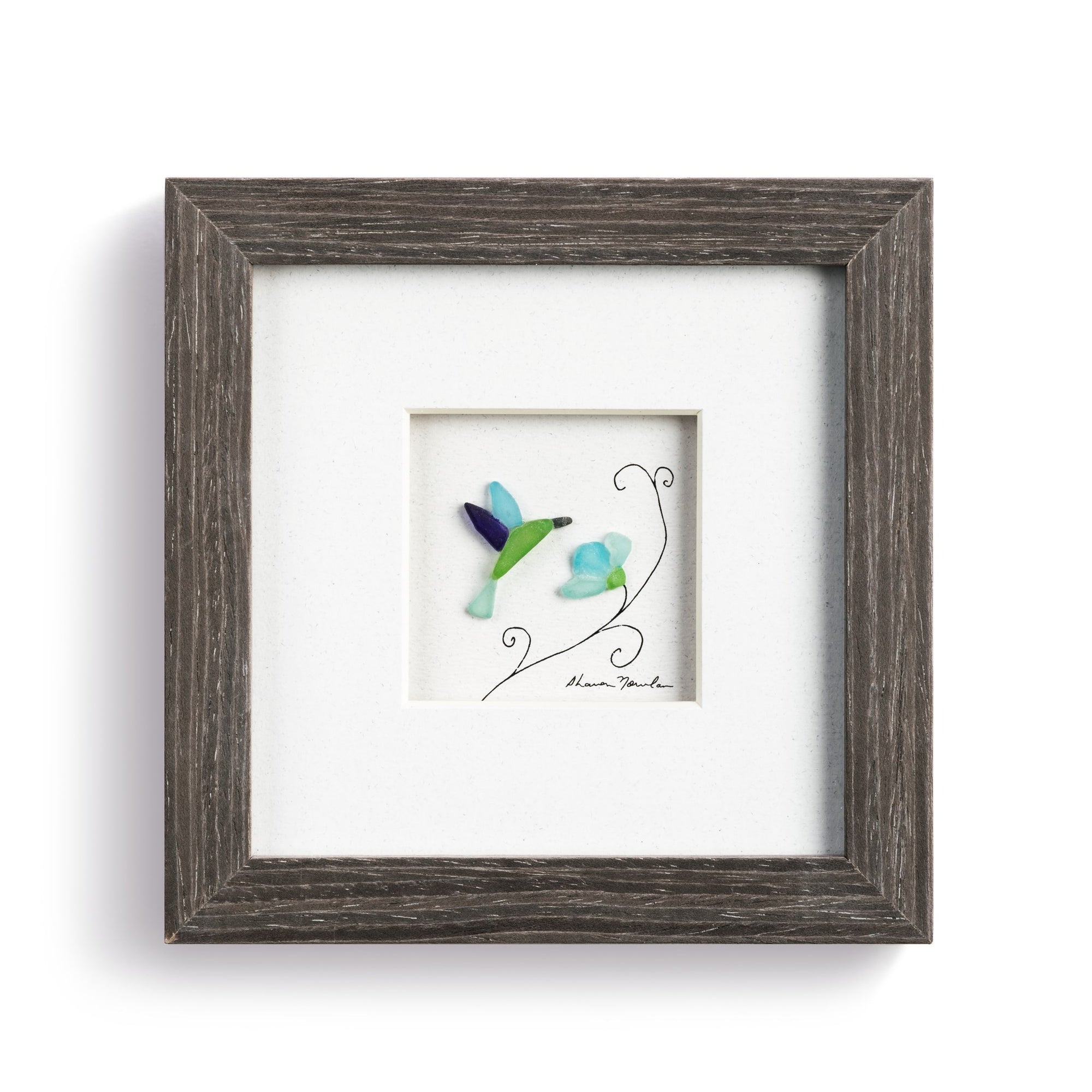 "Moments of Wonder" Seaglass Art