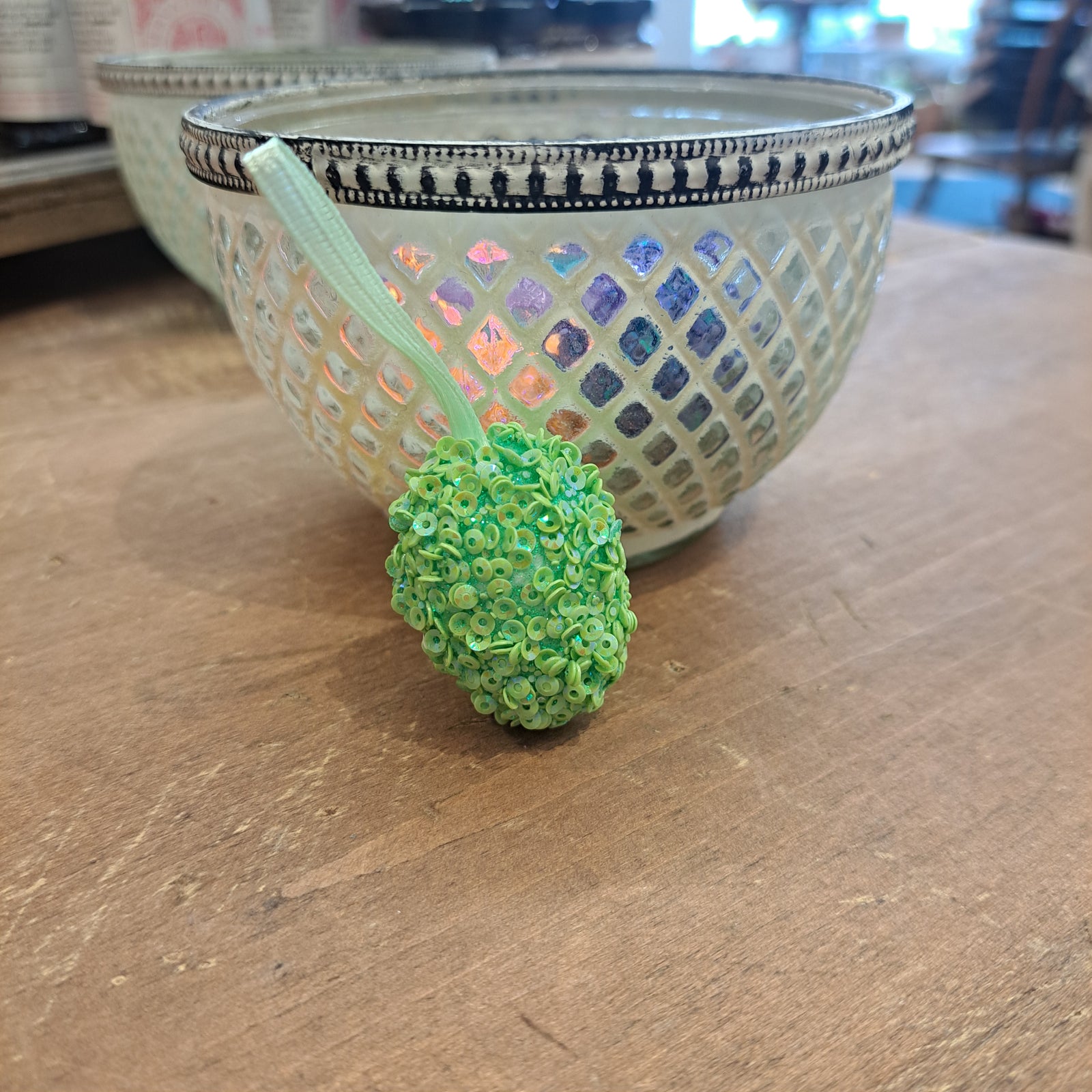 Sequinned Easter Egg