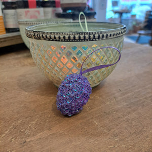 Sequinned Easter Egg