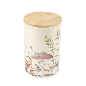 Mushroom Print Canisters