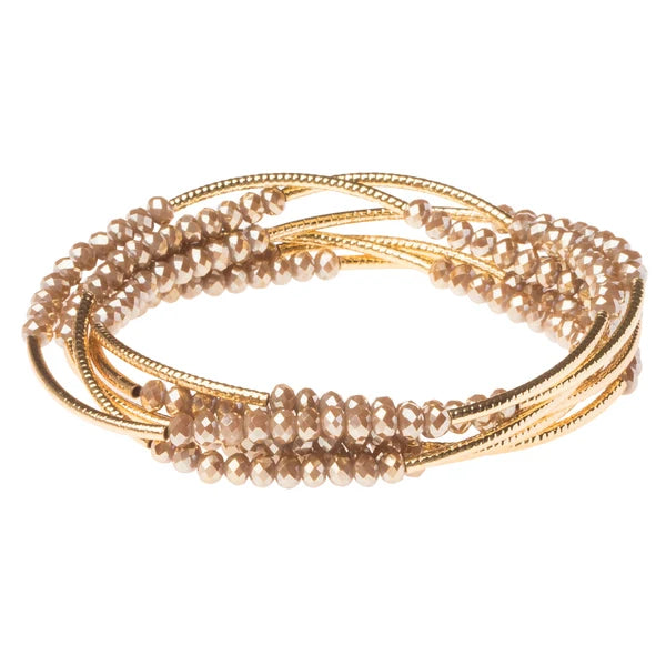 Scout Wrap - Oyster/Gold