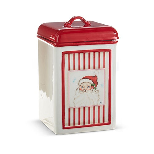 Retro Santa Canister