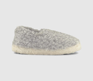 Grey Wool - Sheep by the Sea Slippers