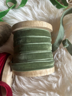 Velvet Ribbon Spool