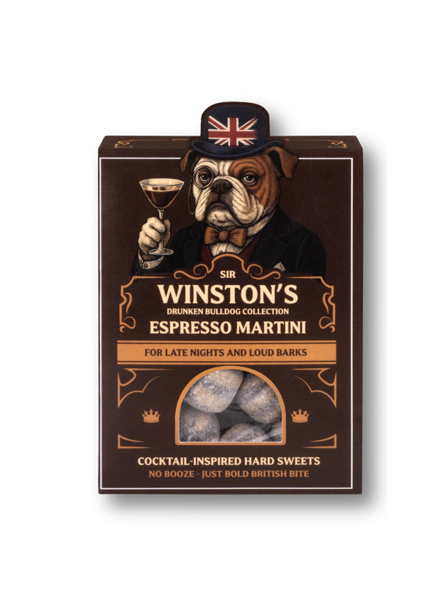 Sir Winston's Espresso Martini - Cocktail Inspired Hard Sweets