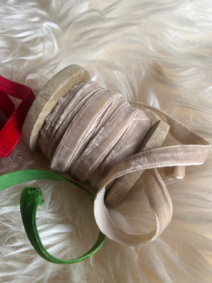 Velvet Ribbon Spool