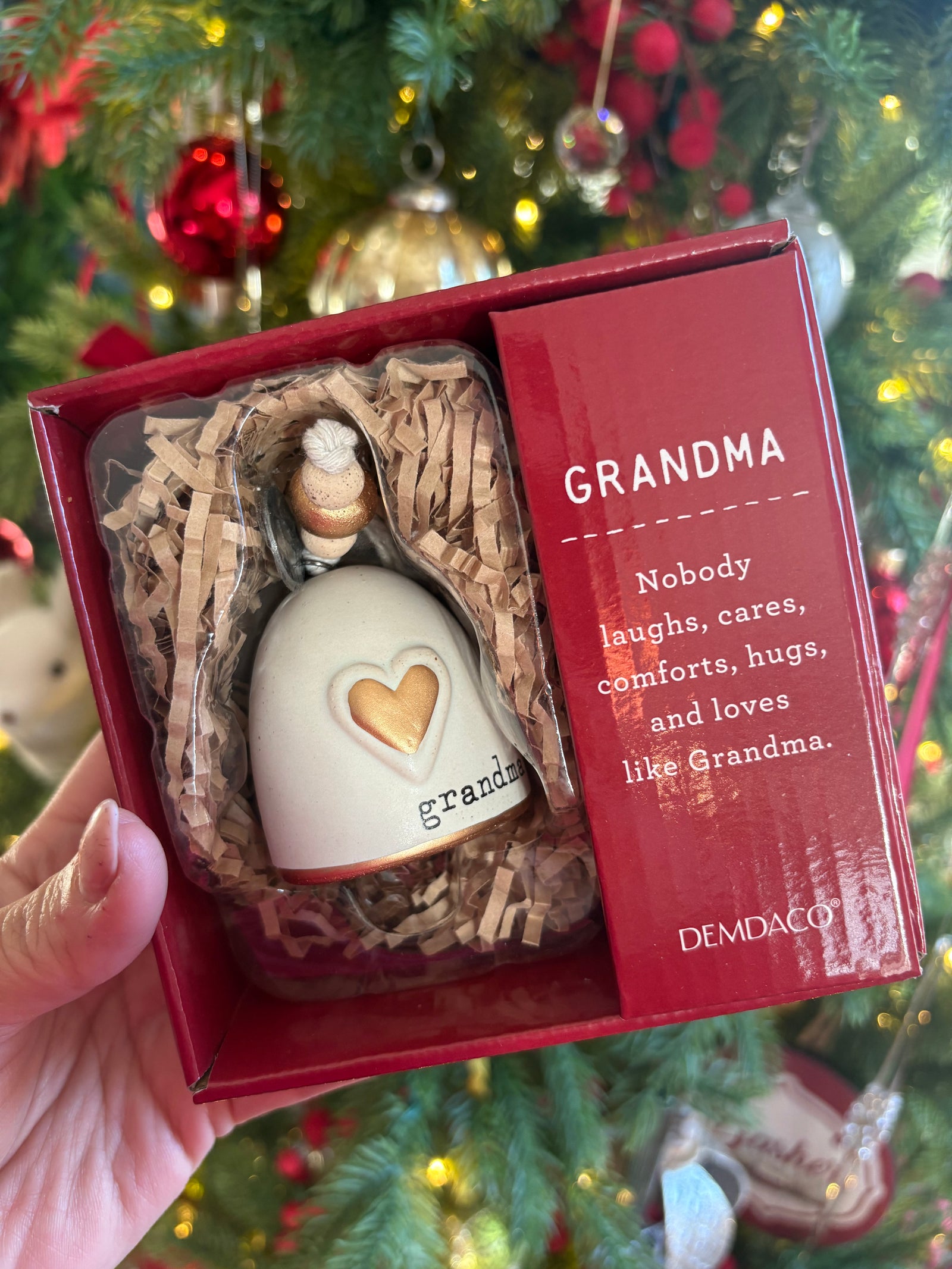 Mini Inspired Holiday Bell - Grandma