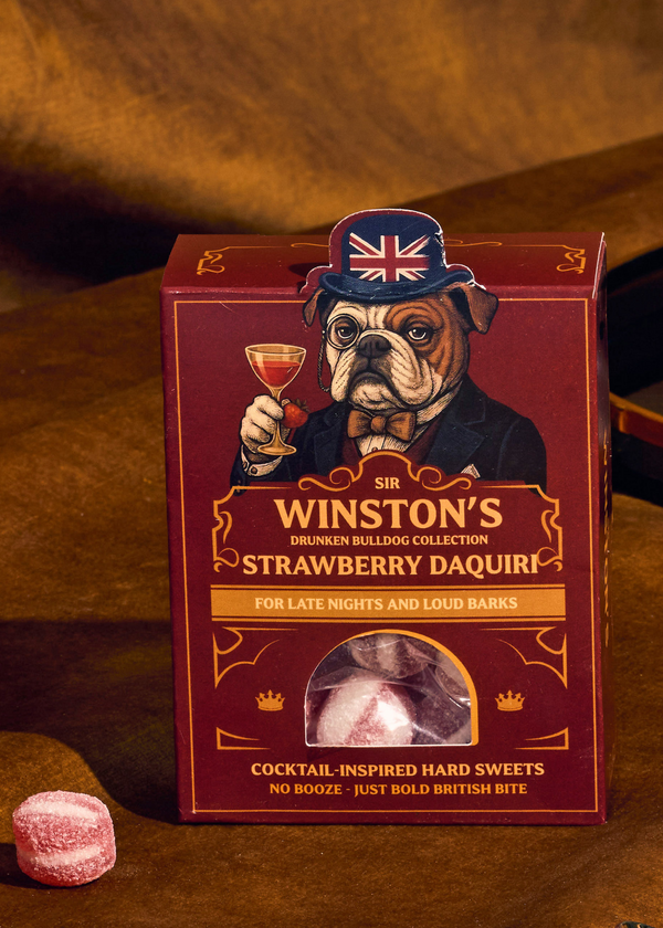 Sir Winston's Strawberry Daiquiri - Cocktail Inspired Hard Sweets