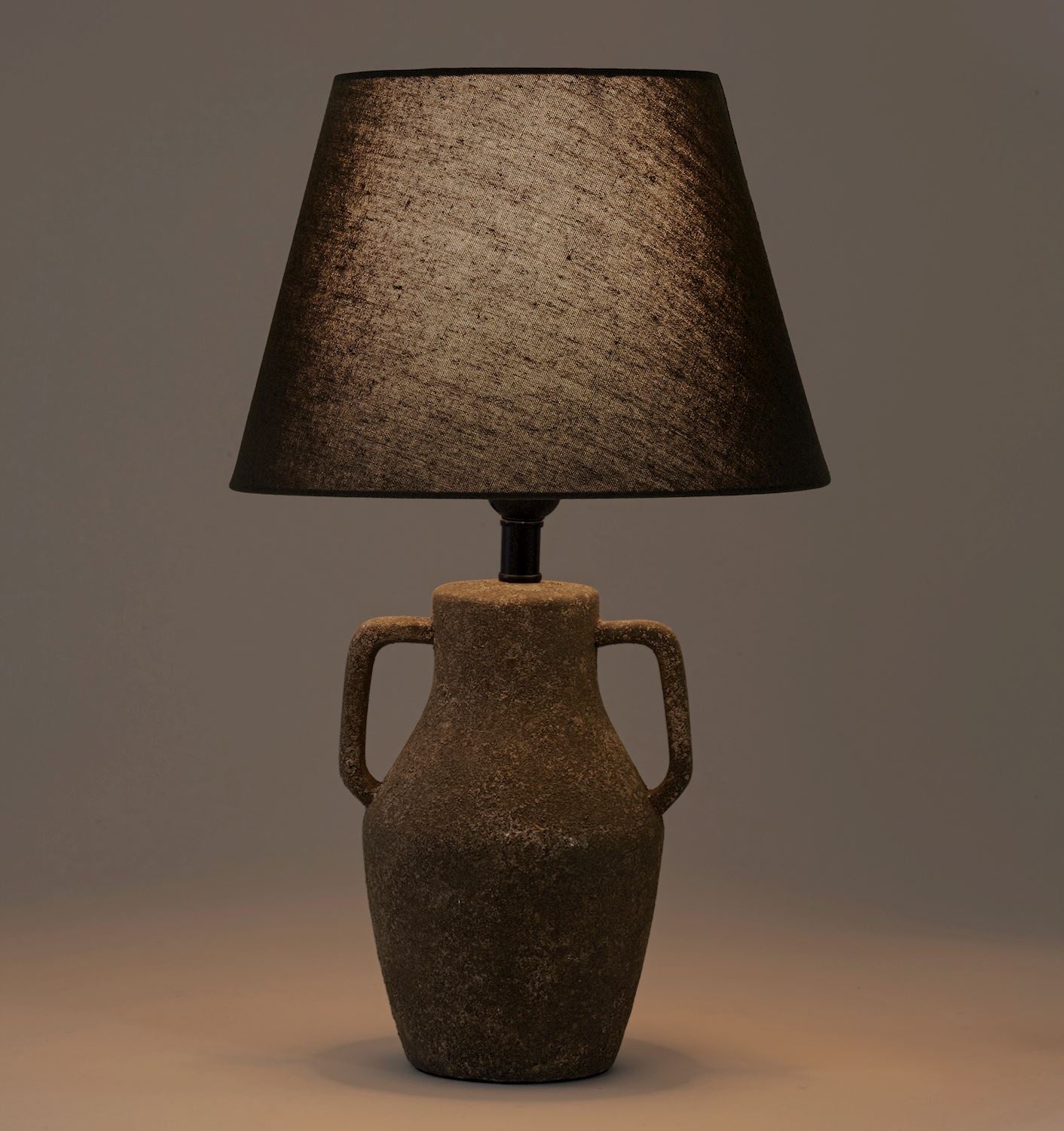 Grey Ceramic Lamp