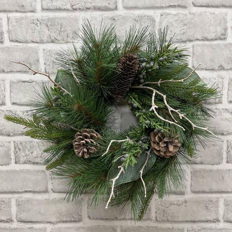 Norfolk Winter Forest - Small Wreath/Candle Ring