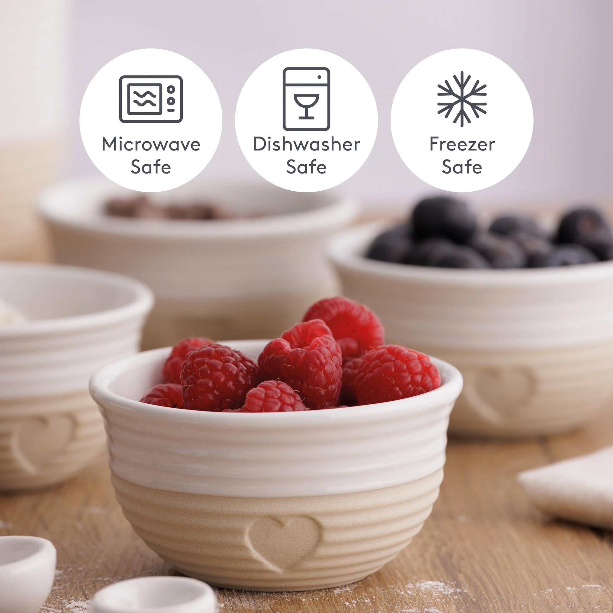 Rustic Charm Prep Bowls