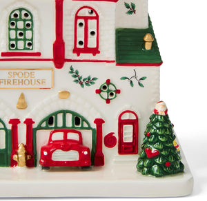 Spode LED Fire Station - Spode Christmas Village