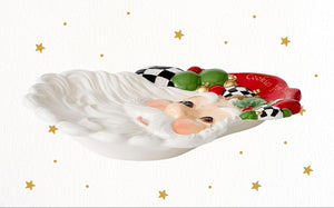 Spode Cookies for Santa Plate – Festive Santa Serving Platter