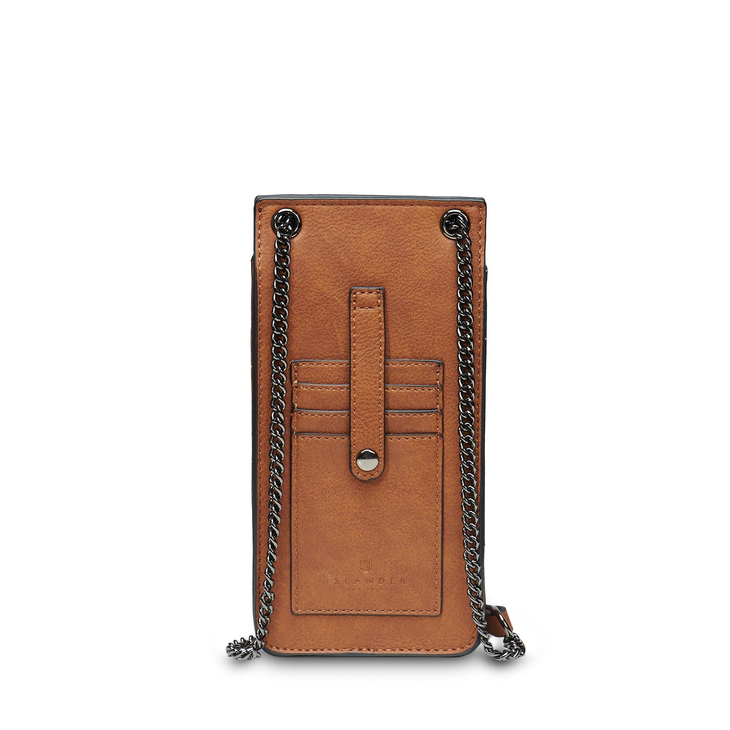 The Phone Tote - Chestnut Tartan