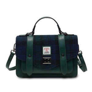 The Medium Satchel - Black Watch Tartan