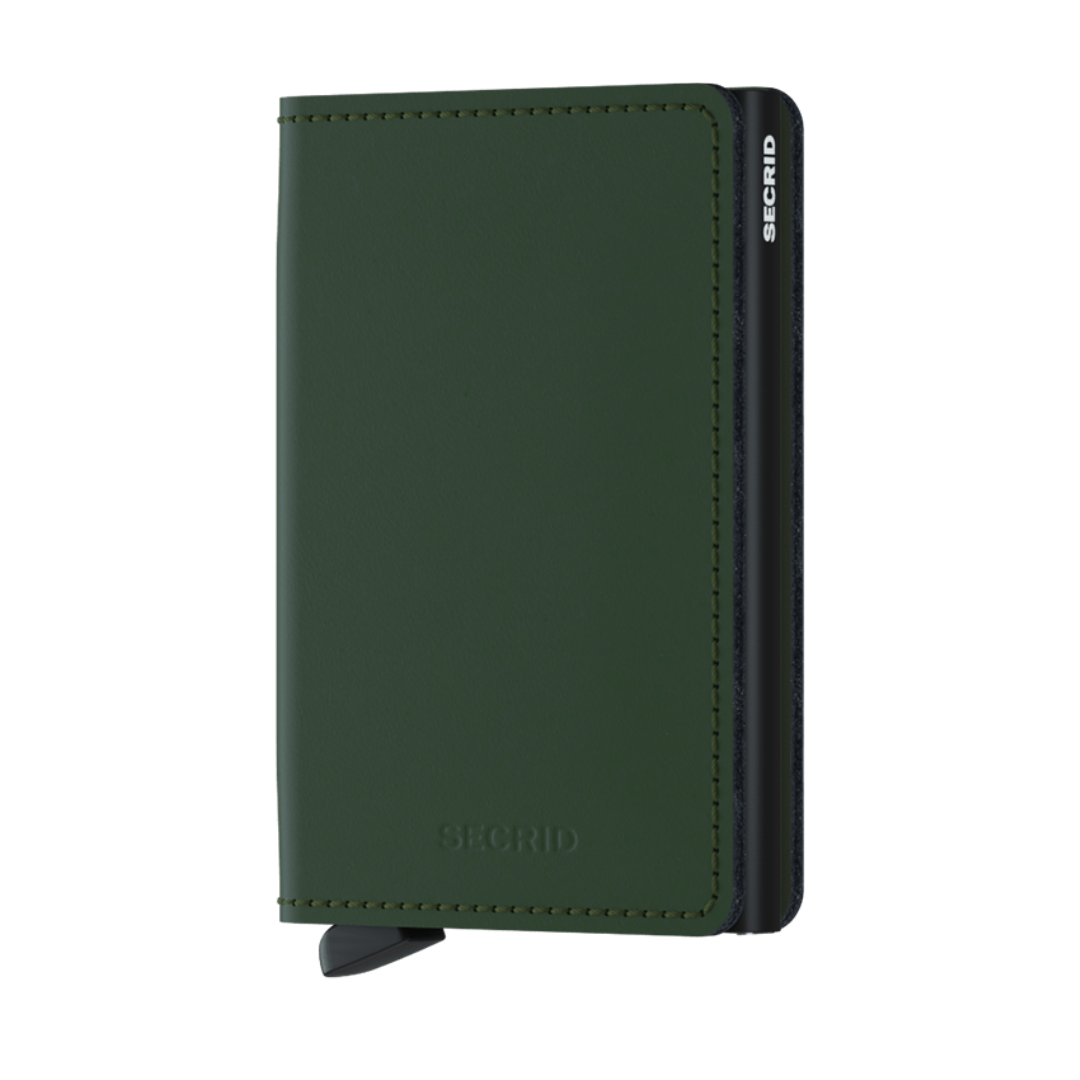 Secrid Slimwallet - Matte Green Black