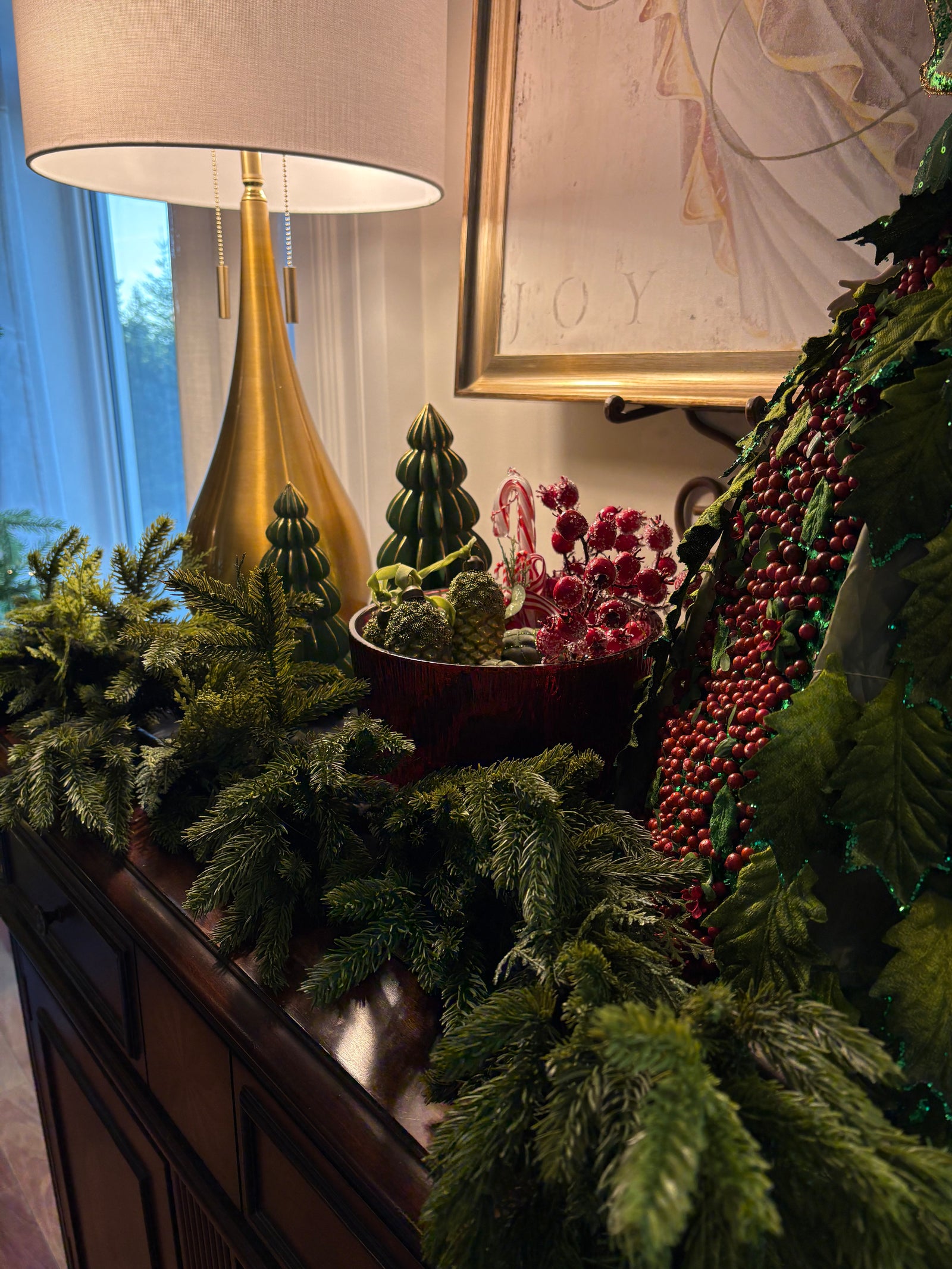 72" Fresh Touch Spruce & Cedar Garland