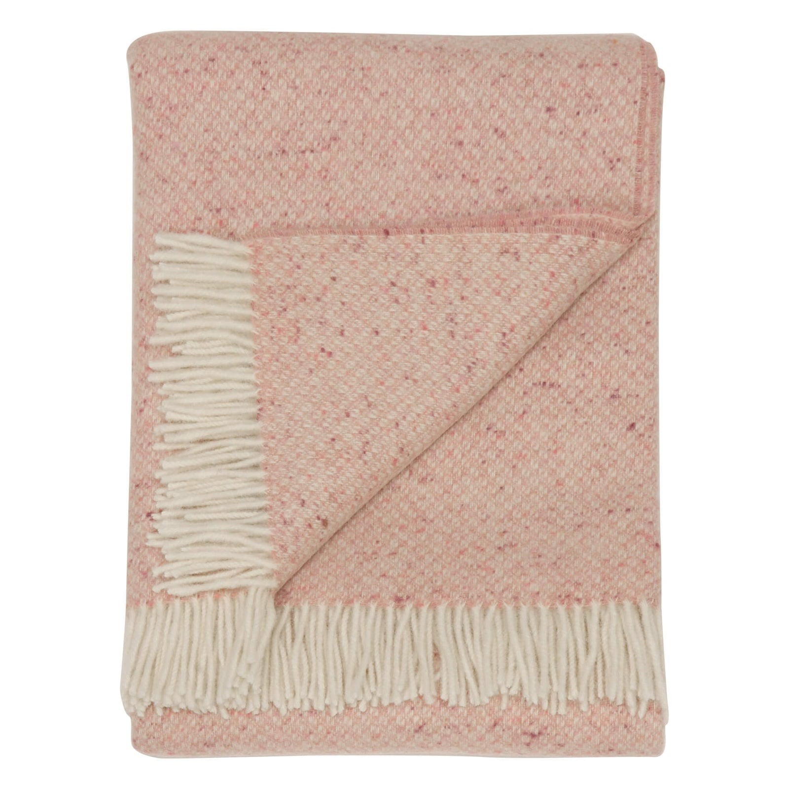Pure Wool Blanket - Donegal (Pink)