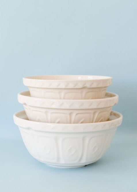 Mason Cash Mixing Bowls - Vintage Cream