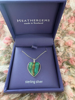 Heathergems Heart Necklace