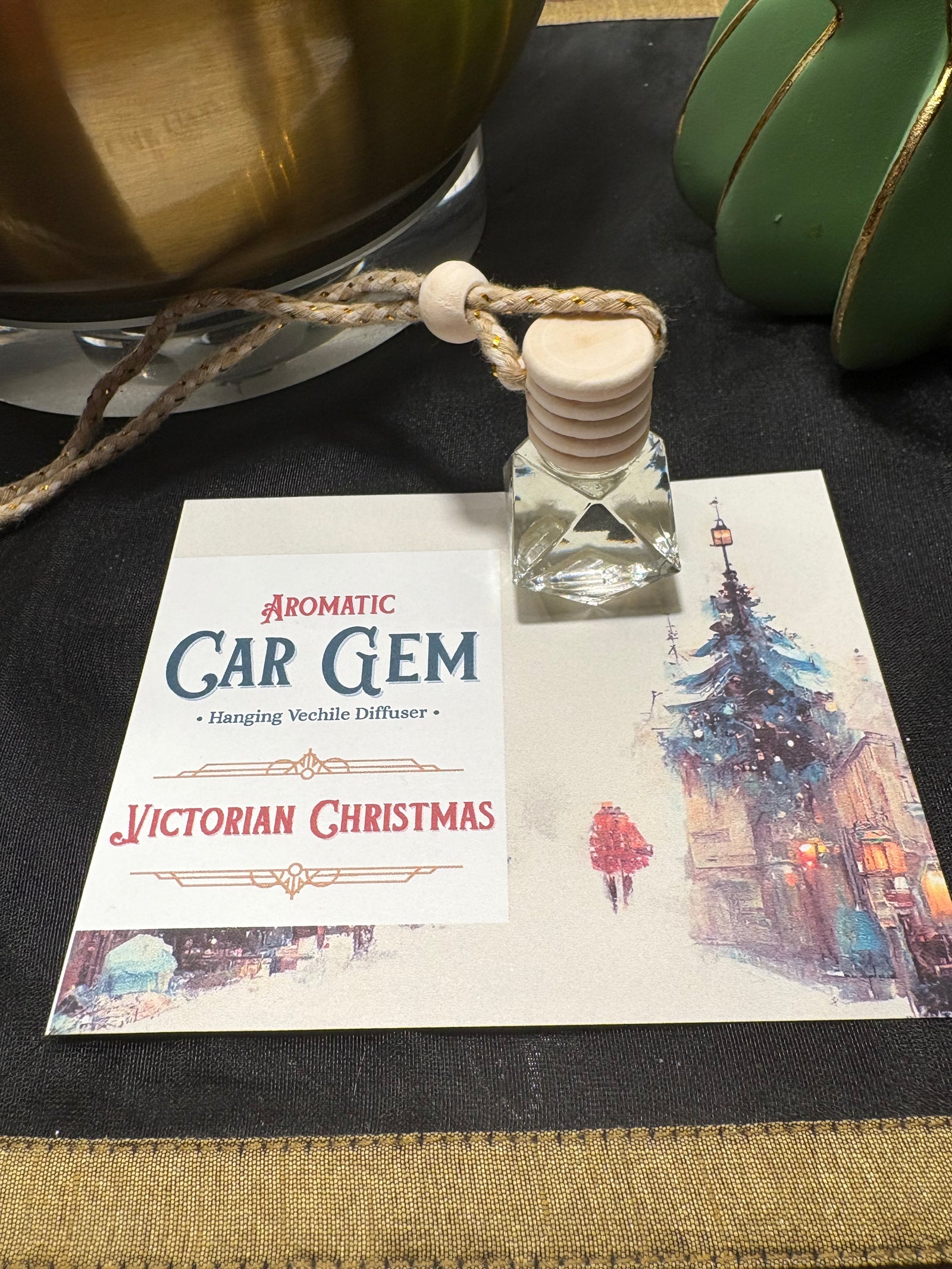 Victorian Christmas Car Gem