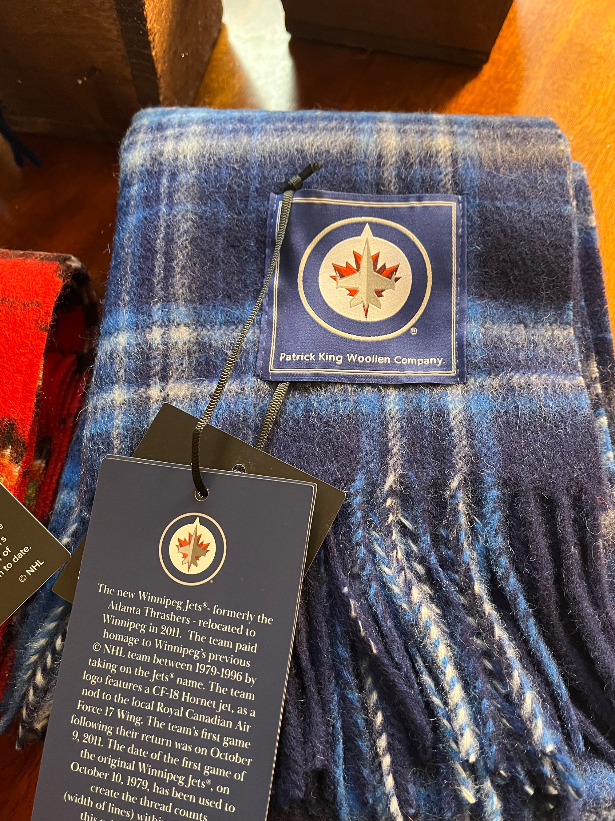 Winnipeg Jets NHL Lambswool Scarf