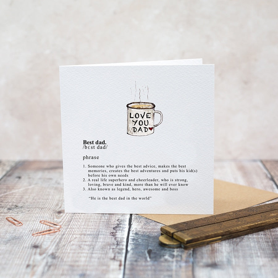 Best Dad Greeting Card