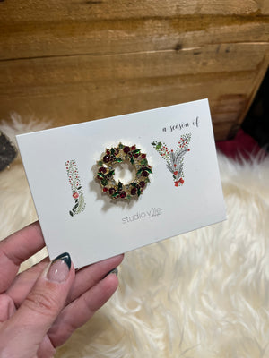 Holiday Glitz & Glam Brooch