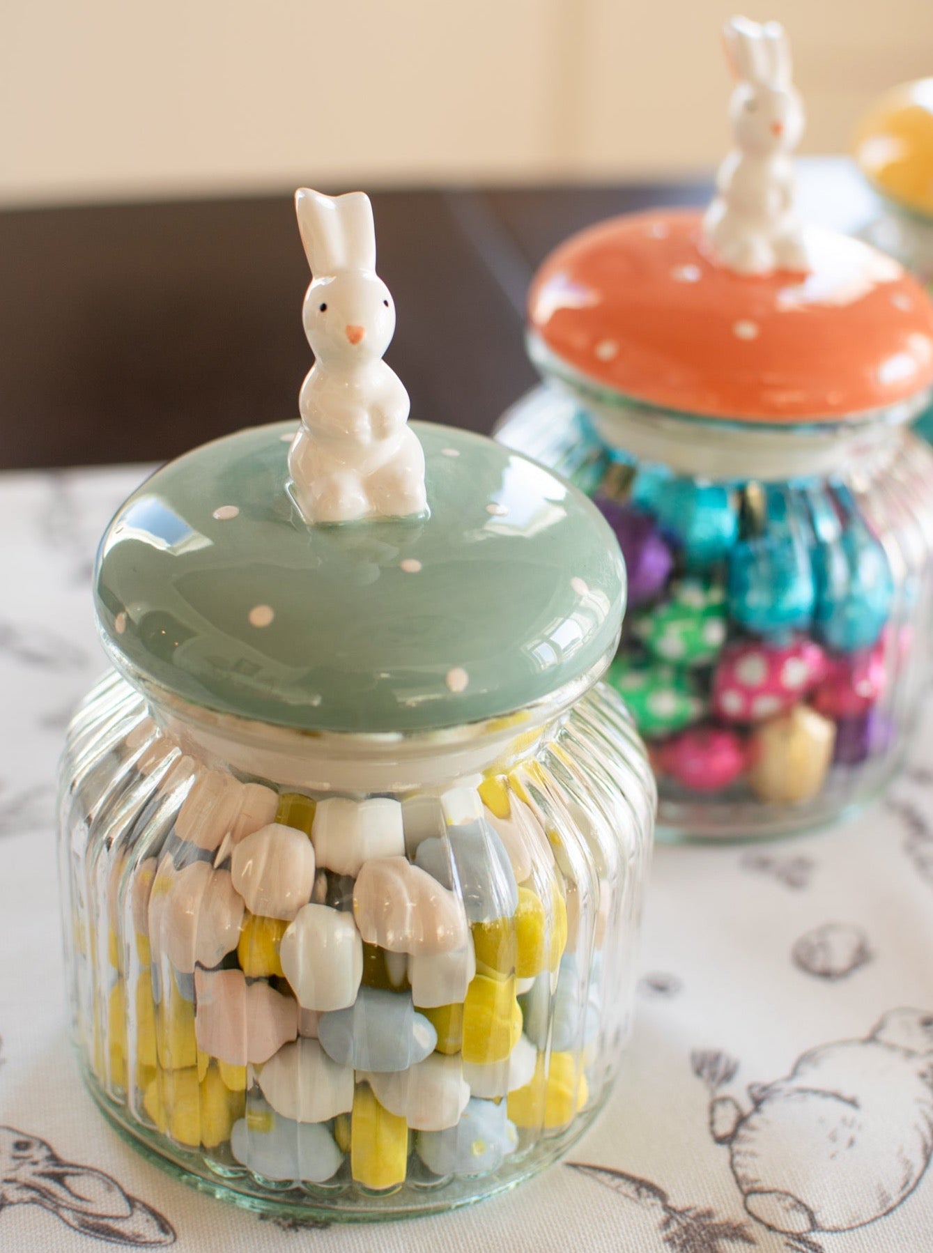 Bunny Candy Jars
