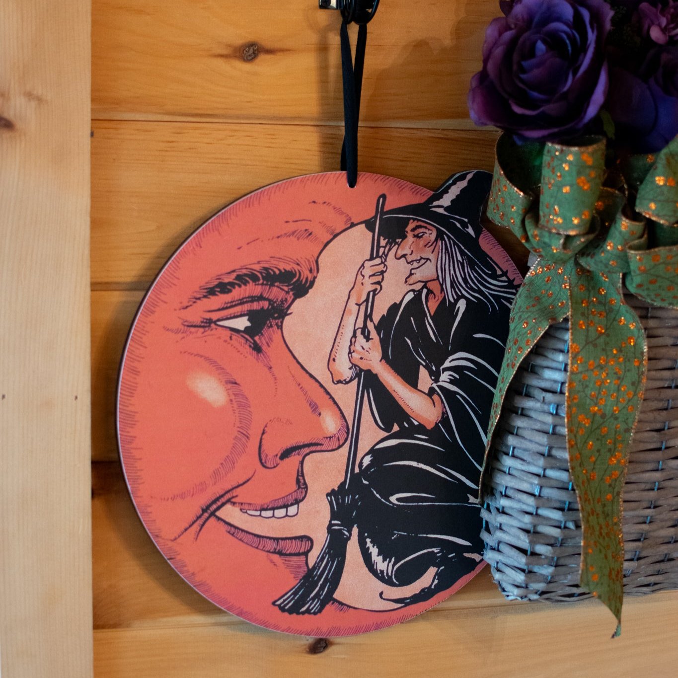 Witch Moon Wall Decor