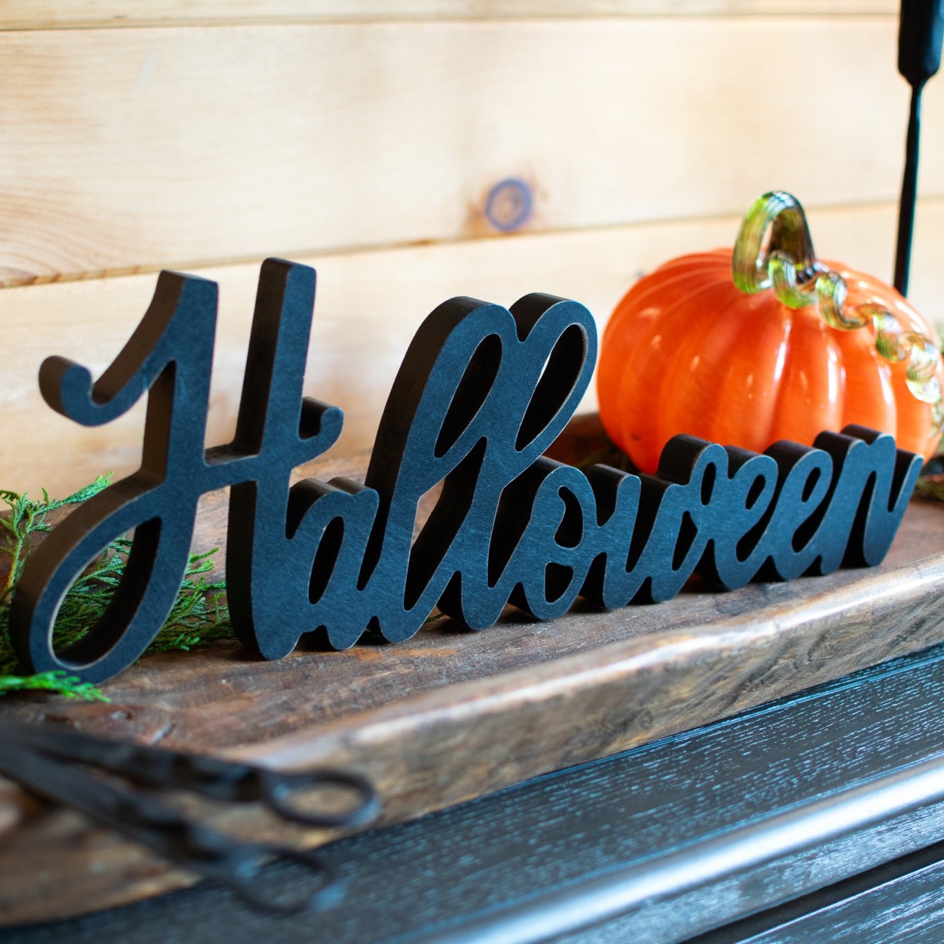 Elegant Halloween Sign