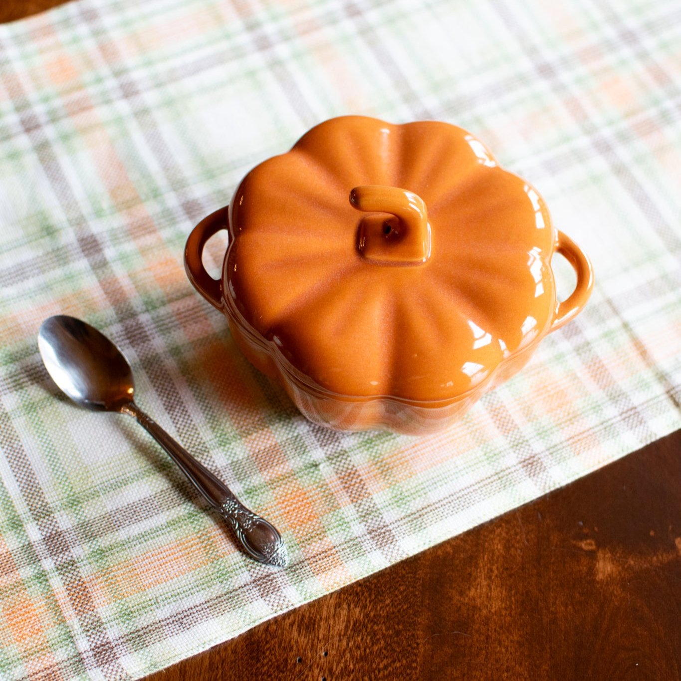 Stoneware Pumpkin Baker