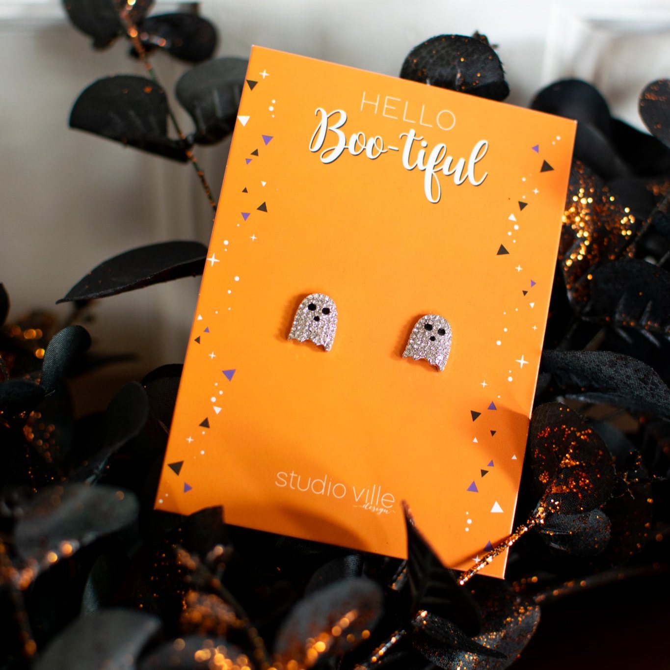 Glam Halloween Earrings