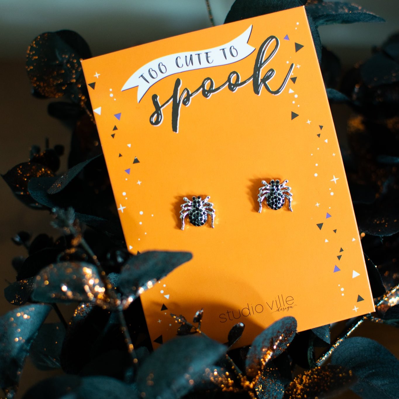 Glam Halloween Earrings