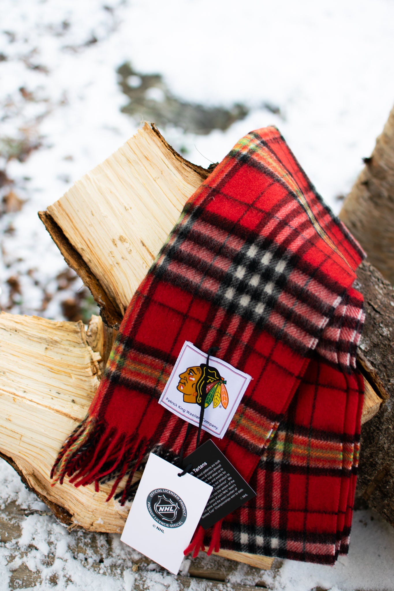 Chicago Blackhawks NHL Lambswool Scarf