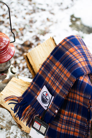 Edmonton Oilers NHL Lambswool Scarf