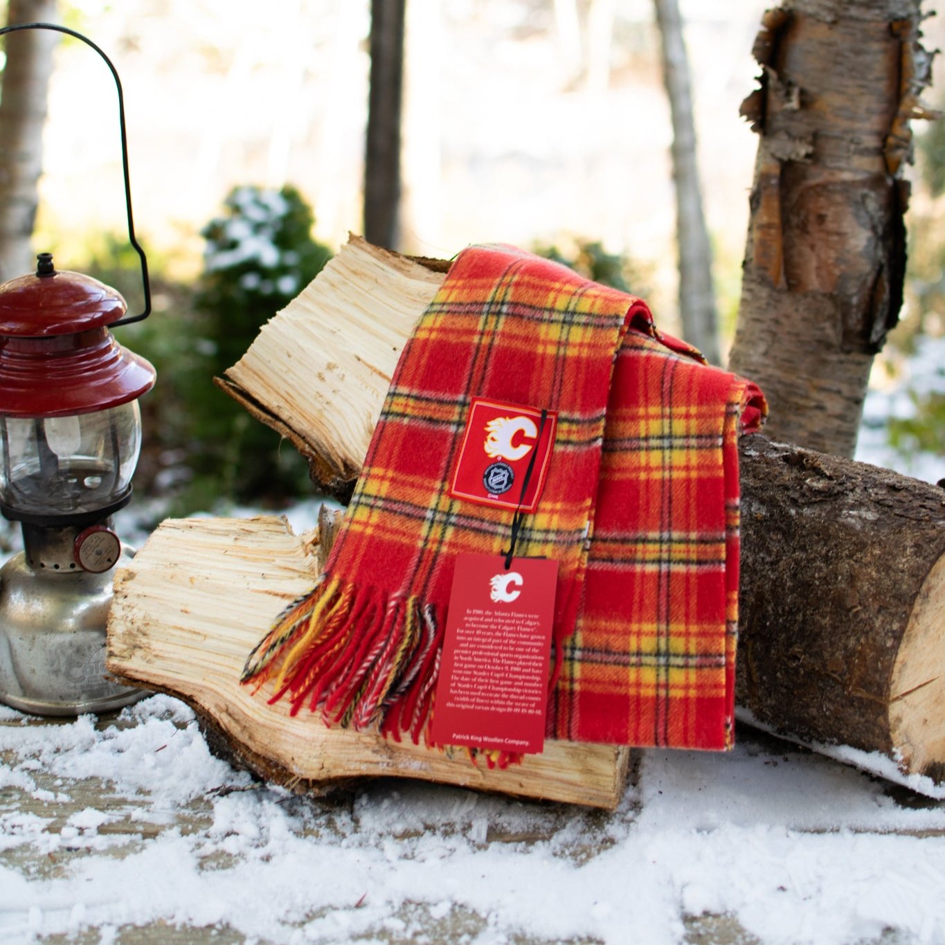Calgary Flames NHL Lambswool Scarf