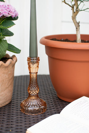 Palazzo Candle Holder - Amber