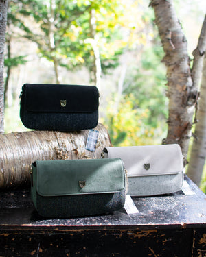 The Caithness Clutch - Cream - Genuine Leather