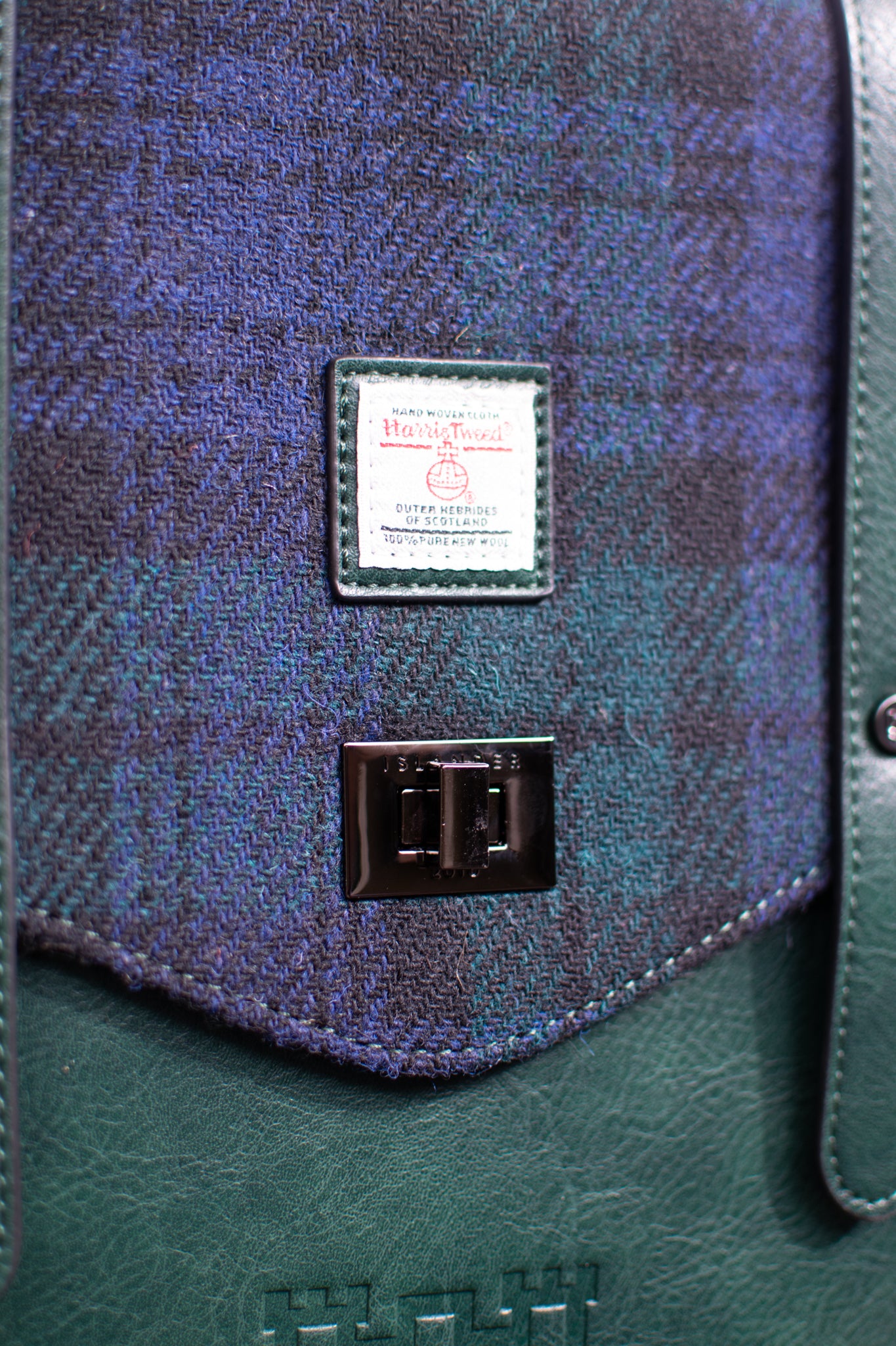 The Carloway Backpack - Black Watch Tartan