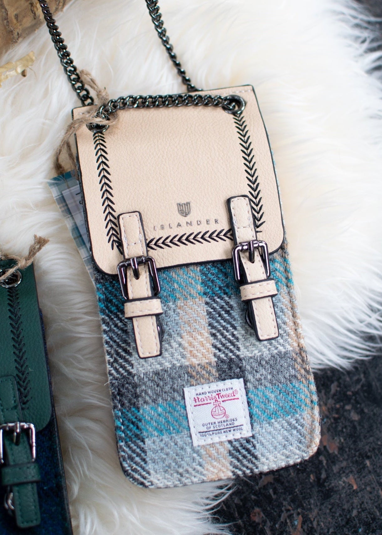 The Phone Tote - Islander Tartan