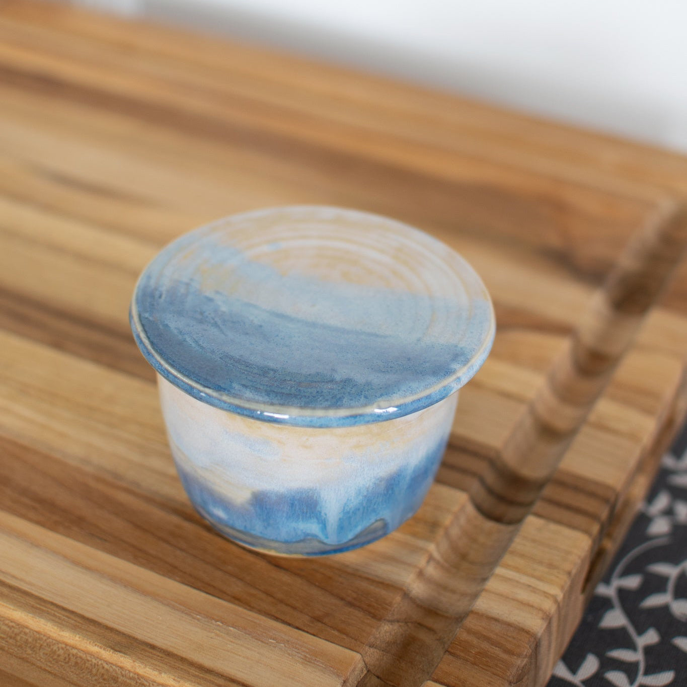 Seabreeze - French Butter Keeper - Handcrafted Pottery
