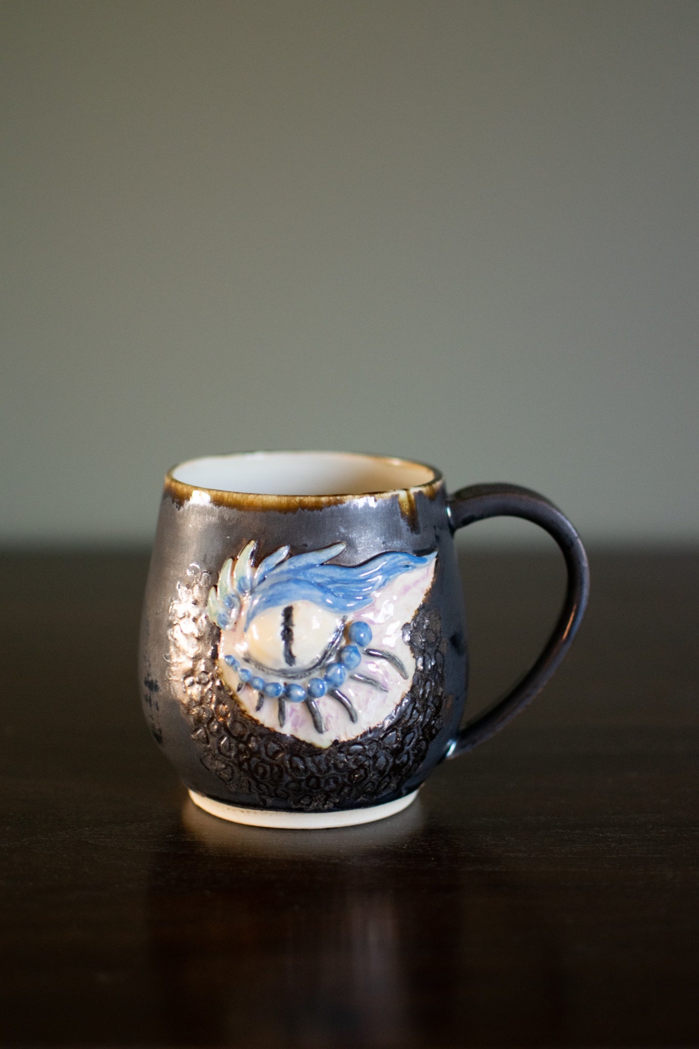 The Dragon's Eye Pottery Mug