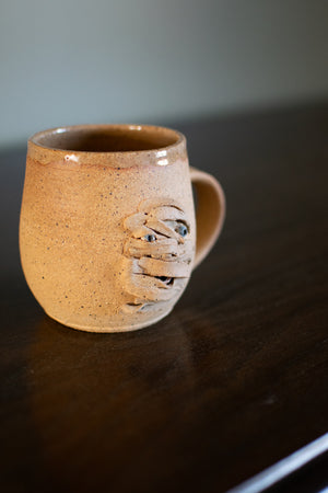 The Unravelling Mummy Pottery Mug