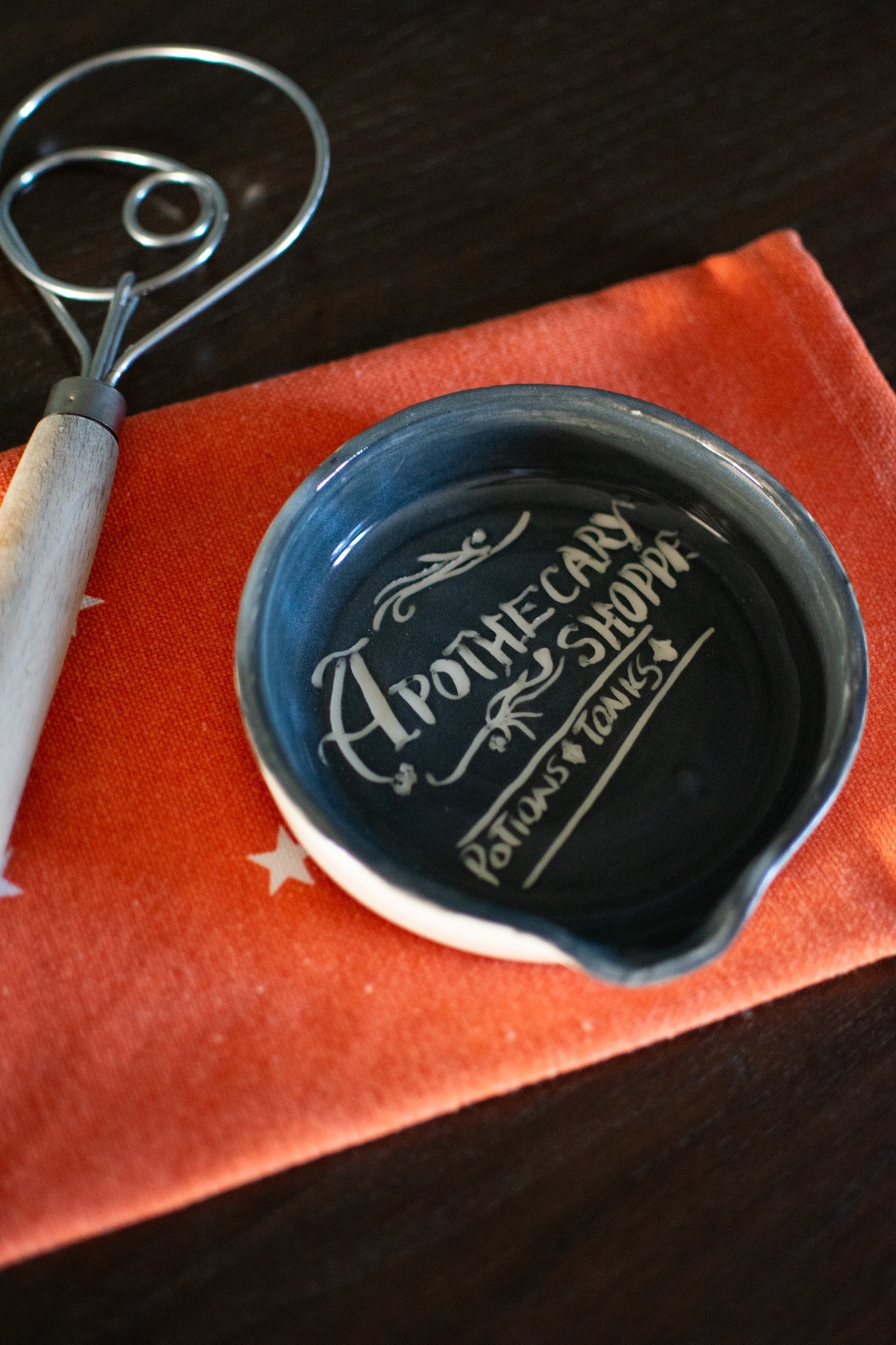Apothecary Shoppe - Pottery Spoon Rest