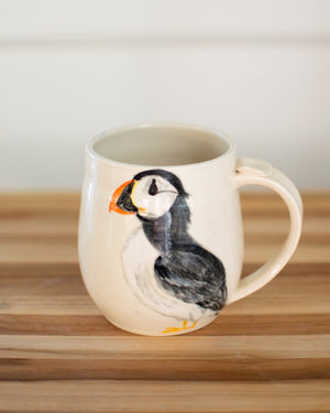 Tuckamore Watch - Atlantic Puffin Mug - Handcrafted Pottery